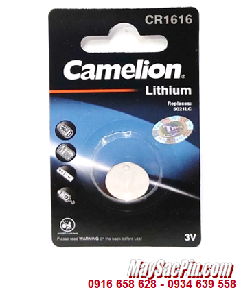 Pin CR1616 _Camelion CR1616; Pin 3v lithium Camelion CR1616 _Vỉ 1viên